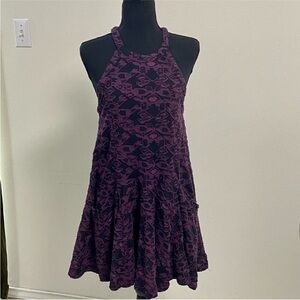 Free People Halter Swing Mini Dress Size XS Tag cut recently